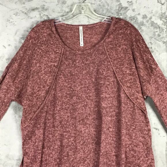 Forgotten Grace Women’s Medium Red Pullover Sweater Soft Knit Casual Top NWOT - Picture 1 of 16
